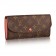 Louis Vuitton M61578 Emilie Wallet Monogram Canvas