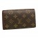 Louis Vuitton M61736 Tresor Wallet Monogram Canvas