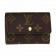 Louis Vuitton M61930 Flat Coin Purse Monogram Canvas