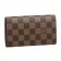 Louis Vuitton N61736 Tresor Wallet Damier Ebene Canvas